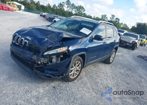 2018 Jeep Cherokee Latitude Fwd from USA, damaged, VIN 1C4PJLCB1JD519661
